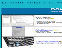Tablet Screenshot of developer.vrmedia.it